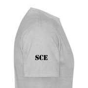 Gildan Ultra Cotton Ladies Adult T-Shirt ( SCE - WARRIORS HEART - T-SHIRT ) - heather gray