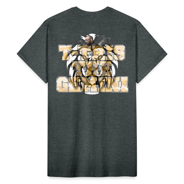 Gildan Ultra Cotton Adult T-Shirt ( T-TRIS THE GEMINI - SCE - LAWLESS - T-SHIRT ) - deep heather