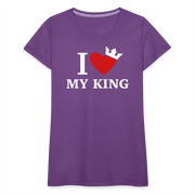 Gildan Ultra Cotton Ladies Adult T-Shirt ( SCE - WARRIORS HEART - T-SHIRT ) - purple